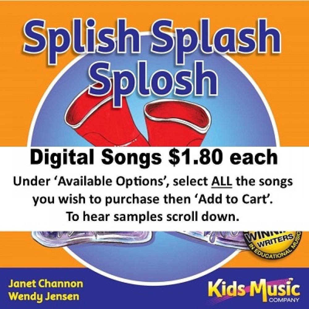 Splish Splash Splosh Digital Songs